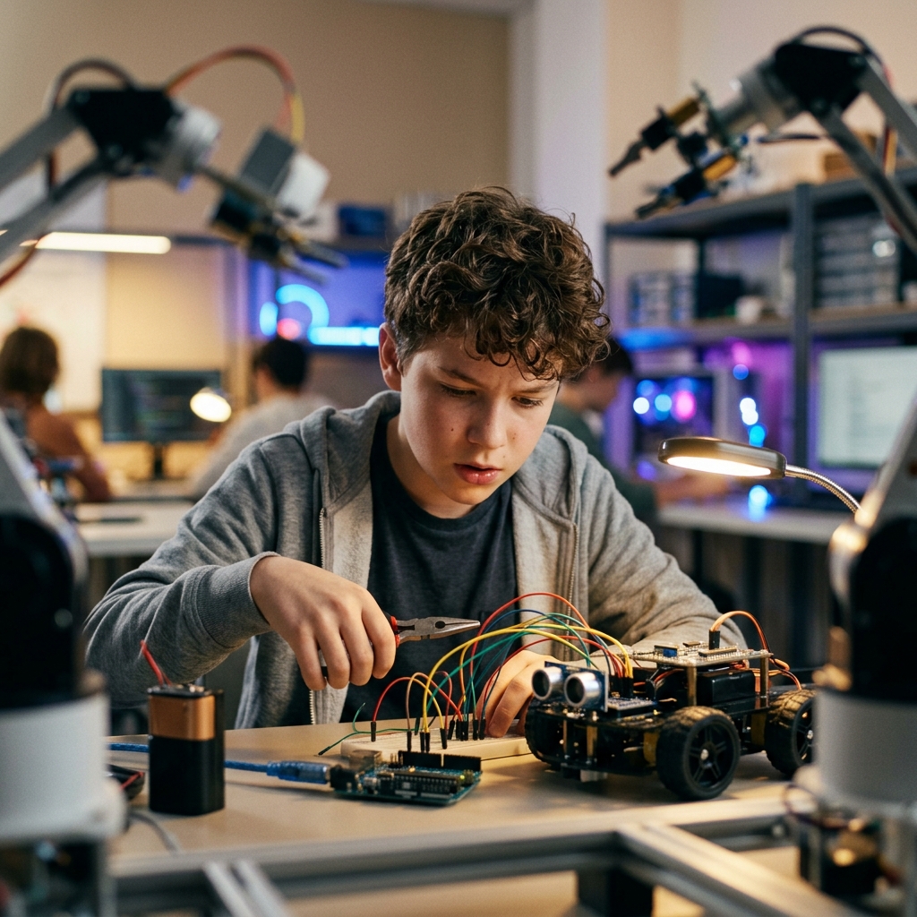 Advanced robotics student