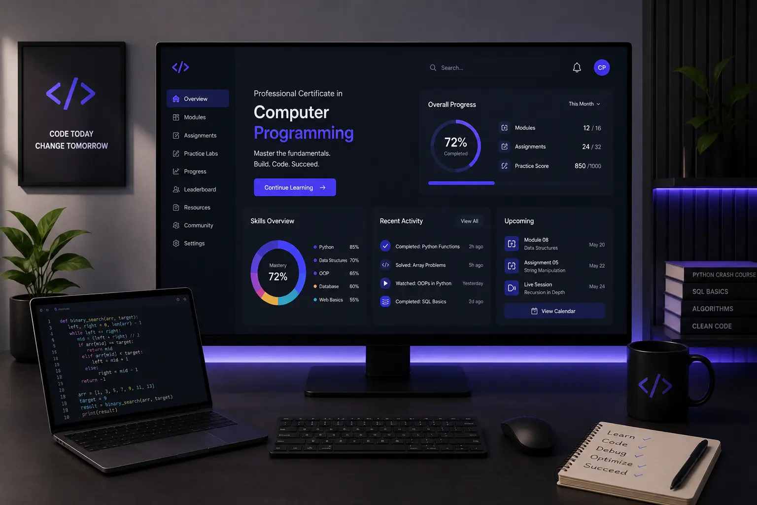 Professional Certificate in Computer Programming